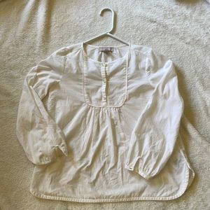 Limited edition stella McCartney gap girls 8 M white blouse shirt